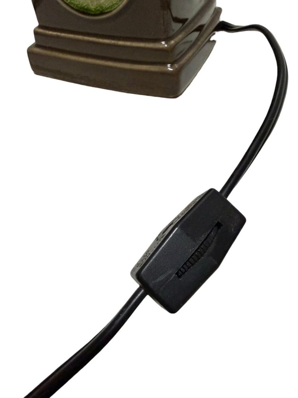 Scentsy Electric Wax Warmer Lotus Flower Green Brown Spring Summer Works - Picture 9 of 11